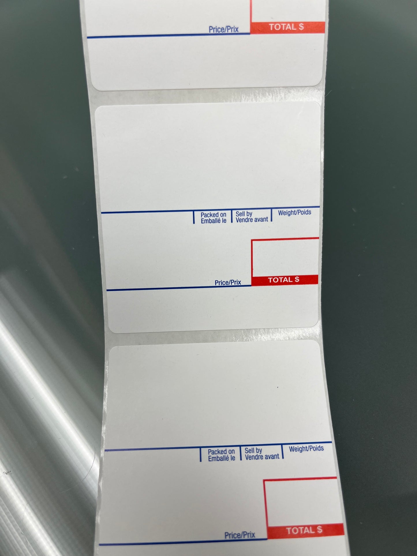 Étiquettes de balance 58mm x 60mm - Caisse de 30 Rlx